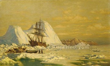 ウィリアム・ブラッドフォード Painting - 捕鯨事件 ウィリアム・ブラッドフォード